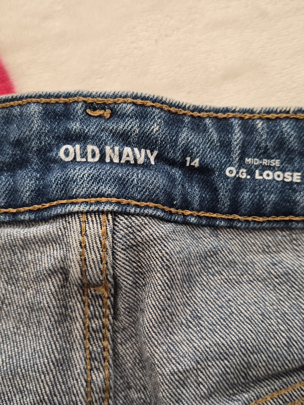 Old Navy Light Blue O.G. Loose Mid-Rise Jeans